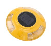 Bewinner Luce Solare per Dock, Indicatore di Carreggiata, Segnaletica | Sensore di accensione automatica, corpo in lega di alluminio, 12 sfere LED, protezione IP68 dalle intemperie, visibilità 800M
