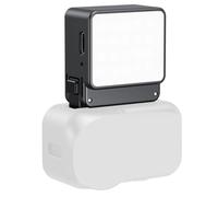 Bewinner Luce Video Magnetica a 5 Livelli Adatta per Action 3 4 5 Pro | Bagliore Morbido per la Cura degli Occhi, Cinque Passaggi CCT, Clip Magnetica, Lampada Vlog Tascabile, per Ritratti Dal Vivo