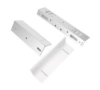 Bewinner LZ Supporto per Staffa di Montaggio per Serratura Magnetica Elettrica, Supporta 280 Kg/617,3 Lb, Design in Lega di Alluminio per Porte in Legno e di Sicurezza con Apertura Verso l'interno