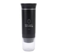 Bewinner Macchina per caffè a Capsule Portatile, Macchina per caffè Portatile 20 Bar Autoriscaldante 3 in 1 Compatibile con Capsule e Macinato USB C Ricaricabile Compatta Leggera con Self (BLACK)