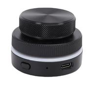 Bewinner Manopola di Controllo del Volume, Controller Multimediale USB C Bluetooth 2.4G con Doppie Manopole con Luce RGB, Controller USB C Bluetooth 2.4G per Navigazione Multimediale