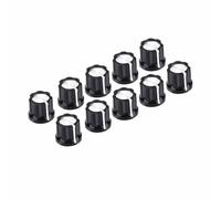 Bewinner Manopole del Tono del Volume della Chitarra Sostituzione del Cappuccio in Plastica di Alluminio a Lunga Durata per Chitarre Elettriche e Bassi Costruzione Durevole per Musicisti 20 Pezzi