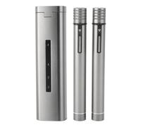 Bewinner Microfonico Portatile con Microfono Dinamico, Altoparlante Doppio Microfono KTV Portatile, Microfoni Portatili da 90 DB per Feste Karaoke a Casa, Riunioni