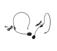 Bewinner Microfono Ad Archetto, Microfono con Cuffia Cablato da 3,5 Mm con Pickup Unidirezionale per un Suono Chiaro, Compatibile con Altoparlante, Amplificatore, PC per Insegnamento