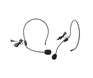 Bewinner Microfono Ad Archetto, Microfono con Cuffia Cablato da 3,5 Mm con Pickup Unidirezionale per un Suono Chiaro, Compatibile con Altoparlante, Amplificatore, PC per Insegnamento