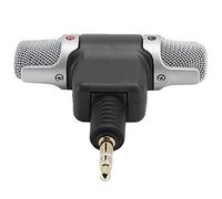 Bewinner Microfono Mini Stereo, Microfono Wireless Leggero Jack da 3,5 Mm, per Tablet Cellulare (3 poli)