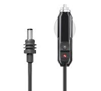 Bewinner Mini Cavo di Alimentazione CC, Cavo di Alimentazione Caricabatterie Adattatore per Auto CC 18 AWG per Satellite, Cavo Accendisigari per Auto Resistente all'Acqua IP68