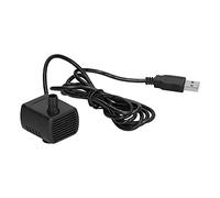 Bewinner Mini Pompa Acqua USB per Acquario, Pompa Sommergibile da 120 L/H con Ventosa, Dispositivo di Micro Circolazione DC 5 V con Sollevamento di 50 Cm, per Acquario Silenziosa per Fontana,
