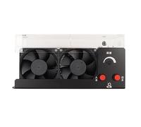 Bewinner Mini Pompa di Raffreddamento Ad Acqua, Serbatoio dell'Acqua 12V 5A 25W 1100ML, Pompa per Sistemi di Raffreddamento Ad Acqua del PC, Ventola da 4000 Giri/min Serbatoio di
