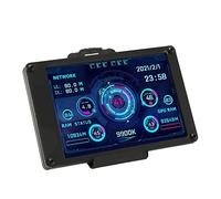 Bewinner Mini Schermo USB IPS da 3,5 Pollici, Schermo Secondario Temperatura PC AIDA64, Monitor Dati Temperatura CPU GPU RAM Schermo, Display Pannello Sensore PC per Case Computer PC ARGB