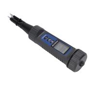 Bewinner Misuratore di PH 4 in 1 Tester di Temperatura PH EC TDS Ad Alta Precisione per Lievito Naturale, Formaggio, Terreno, Carne, Cosmetici - Sonda a, ±0,1, ATC