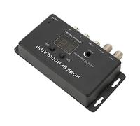 Bewinner Modulatore Collegamento TV Convertitore AV a RF Modulatore UHF Compatibile PAL NTSC per Set Top Box, RF Domestico Professionale con Livello di Uscita Regolabile e Canale per CATV