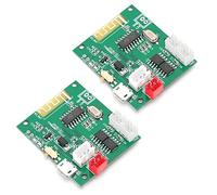 Bewinner Modulo Amplificatore di Potenza Bluetooth 5.0, Scheda Amplificatore a Doppio Canale 5W+5W per Altoparlante Bluetooth Fai-da-te, Modulo Stereo 3,7-5V, Supporto Scheda USB, Wireless