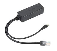 Bewinner Modulo di Alimentazione Splitter Poe Adatto per Tablet, Cavo Separatore di Isolamento Standard USB da 48 V a 5 V, Adattatore Poe Supporta Alimentazione su Ethernet Non Richiesta