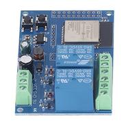 Bewinner Modulo Doppio relè Tasti Programmabili Flash 4M per Sviluppo Secondario, Scheda IoT DC5-60V con Porta I/O, WiFi BLE, Segnale di Commutazione Uscita relè 5V a 2 Vie per Casa Intelligente,