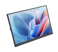 Bewinner Monitor Portatile da 11 Pollici, 2160x1440 FHD USB C HDMI Secondo Monitor Esterno, Display IPS Ultra Sottile con Due Altoparlanti per Telefono Tablet PC (Con custodia)