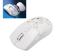Bewinner Mouse da Gioco Wireless, Mouse da Gioco per PC Dual Mode 2.4G Bluetooth 5.1, Mouse Ottico Regolabile 4800 DPI, Mouse Ergonomico Retroilluminato RGB per PC Portatile (WHITE)