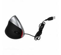 Bewinner Mouse Ergonomico Verticale Cablato USB con 5 Pulsanti, Microfono Ottico per Computer per PC Portatile, Mouse Ergonomico con Cavo da 4,4 Piedi