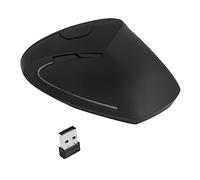 Bewinner Mouse Ergonomico Verticale Wireless 2.4G con DPI Regolabile, Silenzioso e Alimentato a Batteria, Mouse Ergonomico Illuminato per Giocare, Lavorare e Alleviare il Dolore Al Polso