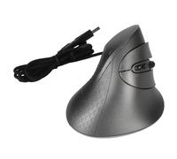 Bewinner Mouse Verticale Cablato Ergonomico Grigio con 7 Pulsanti Programmabili, 11 modalità di Illuminazione RGB, 7200 DPI Regolabili, Mouse da Gioco Macro per PC Portatile da Lavoro in Ufficio