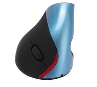 Bewinner Mouse Wireless Ergonomico, Mouse Verticale Ricaricabile per Mano Destra con 3 Livelli DPI Regolabili 800, 1200, 1600, 3 Pulsanti 5, Compatibile con PC, Laptop, Tablet (BLUE)