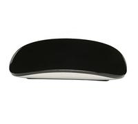 Bewinner Mouse Wireless Ergonomico Ricaricabile per Ufficio Domestico con Pulsanti a Basso Decibel per Biblioteche, Sale Conferenze e Caffetterie Compatibile con BT in Metallo ABS per PC (BLACK)