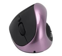 Bewinner Mouse Wireless SCIENTIFICO ERGONOMICO, Mouse Verticale Destro Ricaricabile con Livelli 800 1200 1600 DPI, Ricaricabile Tramite USB per PC, Laptop, Tablet (PURPLE)