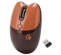 Bewinner Mouse Wireless Silenzioso BT5.1 Mouse Portatile con Silenzioso da 2,4 GHz per Ufficio Ragazza, DPI Regolabile Sospensione Automatica (materiale ABS) per (#7)