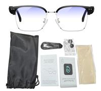 Bewinner Occhiali da Traduzione Intelligenti AI, Leggeri per Lavori in Viaggio con Chiamata BT IP67 Antipolvere e Antipioggia per Uomo (Luce anti-blu)