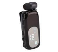 Bewinner on Auricolare, Auricolare Wireless a Mani Libere, con Display di Alimentazione Digitale LCD Design Ergonomico per le Chiamate di Business Alla Guida (brillante elettroplato)