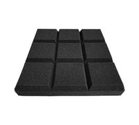 Bewinner Pannelli Fonoisolanti per Studio in Schiuma Morbida - 6 Pezzi di Schiuma Fonoisolante per Pareti Ecologica per Studio di Registrazione (12PCS)