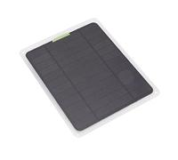 Bewinner Pannello Ad Energia Solare da 10 W con Doppia Uscita USB di Tipo C, Pannello di Ricarica Solare Portatile DC12V per Lavoro all'aperto, Viaggi, Allenamento in Campeggio - Batteria a Lunga