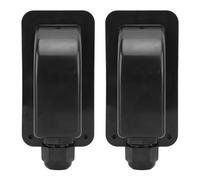 Bewinner Passacavo per Ingresso Cavo Solare Ingresso Cavo per Pannello Solare Impermeabile Durevole per Tetto di Yacht per Barche da da 6 mm² a 12 mm² Materiale: ABS (Black)