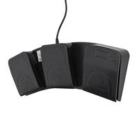 Bewinner Pedale USB Tasti Tripli Interruttore Meccanico per Giochi, Trascrizione, PC - Design Ergonomico per il Massimo Comfort - Materiale ABS