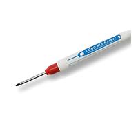 Bewinner Penna per Marcare a Punta Lunga Pennarello per Fori Profondi da 30 Mm Penna a Punta Lunga con Portata di 30 Mm Impermeabile per la Lavorazione del Legno Marcatura di Metalli - Nera con