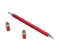 Bewinner Penna Stilo 2 in 1 per Touch Screen, Punta del Disco Ad Alta Precisione e Panno Capacitivo, Stilo Universale per Telefoni Cellulari, Tablet, Laptop (rosso)