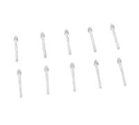 Bewinner Pennini di Ricambio per Penna Stilo da 10 Pezzi, Punte Lisce in Acciaio Inossidabile per Strumenti di Disegno Digitale Kamvas