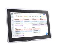 Bewinner Pianificatore a Parete da 15,6 Pollici Calendario Digitale e Tabella di Rotazione, Display Interattivo Touchscreen Intelligente per Pianificatore di Programmi Familiari, (Spina europea)