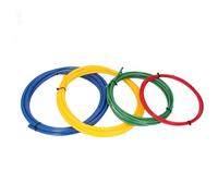 Bewinner Piegatubi in Plastica PE per Tubi in Rame 4 Pezzi Strumento per Piegare Tubi a Lunga Durata per unità AC Facile da Usare per Professionisti e Appassionati