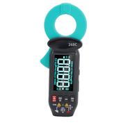 Bewinner Pinza Amperometrica True RMS 5999 Conteggi, Tester per Corrente di Dispersione CA 60 MA-100 A, Multimetro Digitale con Range Automatico con Batteria Ricaricabile di Tipo C, Display LCD