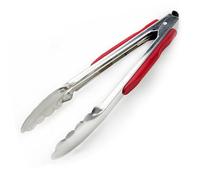 Bewinner Pinze per Alimenti in Acciaio Inox da 23 Cm per | Impugnatura resistente al calore, strumento per grigliare il barbecue, clip per servire insalata, azione a molla precisa,