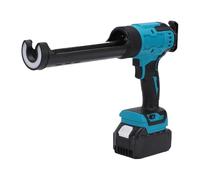 Bewinner Pistola per Calafataggio Elettrico con Luce a LED, Pistola Calafata a 6 Marce a 6 Marce per Cartucce 10 Once/300 Ml, Retrazione Automatica a Prova di Perdita, Display LCD (Plug UE (AC