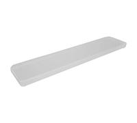 Bewinner Poggiapolsi per Tastiera, Poggiapolsi per Tastiera dal Design Ergonomico con Pendenza da 0,4 a 0,6 Pollici, Supporto per Polso Antiscivolo in Acrilico per Ufficio, Computer, Laptop