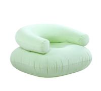 Bewinner Poltrona A Sdraio Gonfiabile, Divano Gonfiabile A Forma di U Floccato, Divano Portatile per Balcone dell'Home Office, Comodi Posti A Sedere per Adulti e Giovani, Verde Menta (Verde menta)