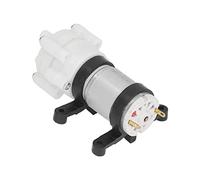 Bewinner Pompa Acqua DC 12V, Pompa a Membrana Autoadescante 385 Motore Staffa in PVC Sollevamento da 3 Metri per Macchina per Set da tè Domestico