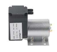 Bewinner Pompa di Aspirazione a Vuoto DC12V 10W -80kPa Pompa a Pressione Negativa con Supporto per Analisi Gas, Campionamento, Strumentazione - Senza Olio, Esente da Manutenzione, a Basso Rumore,
