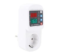 Bewinner Presa di Sicurezza Automatica Tensione Corrente, Display LED Protezione da Sovratensione Regolabile 1-63A Presa di Sicurezza Contro Sovratensioni per Frigorifero Condizionatore Lavatrice