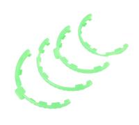 Bewinner Protezioni Paraurti per di Droni per Drone Flip, Coperture Anticollisione in Materiale TPU, Verde Fluorescente per visibilità Notturna, Facile Installazione a Scatto (GREEN)