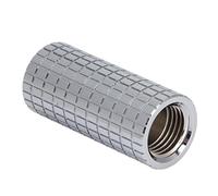 Bewinner Raccordo per Prolunga per Raffreddamento Ad Acqua, Filettatura Interna da 40 Mm Adattatore per Prolunga da Maschio a Femmina Connettore per Tubi PETG, Durevolezza in Ottone