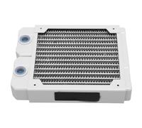 Bewinner Radiatore di Raffreddamento Ad Acqua Ad Alta Efficienza, Scambiatore di Calore in Ottone e Rame Rosso a 14 per PC, Compatibile con Ventola da 4,7 Pollici, Facile Installazione con Kit di Viti